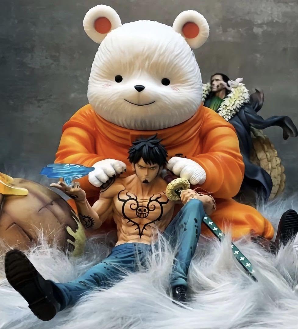 ONE PIECE ベポ  ガレージキット ガレキ スタチュー②① ONE PIECE ベポ ガレージキット ガレキ スタチュー②①