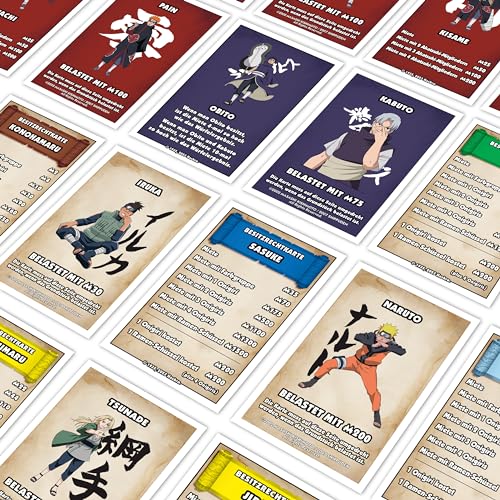 Winning Moves Monopoly Naruto Edition - Monopoly Spiel für Fans - Familienspiele Strategie Brettspiele Naruto - 2+ Spieler ab 8+ Jahren… – Ansicht 4