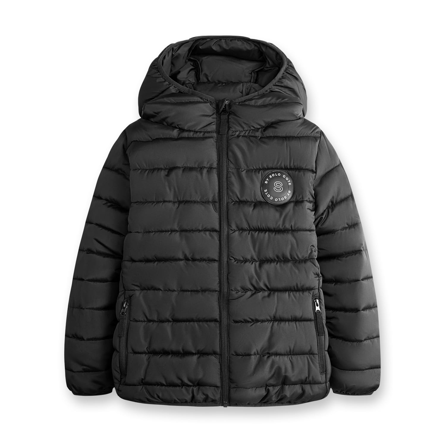 Sunny Sprout Jungenjacke mit Kapuze - Leichte Übergangsjacke für Herbst mit winddichten Ärmeln