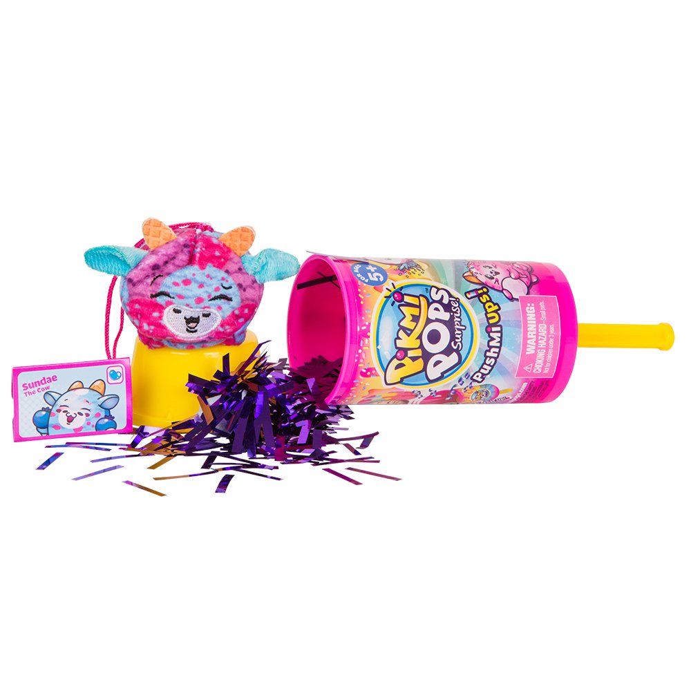 Pikmi Pops Pluszowe zwierzątko Pushme Up (Giochi Preziosi Hiszpania PKM15000)