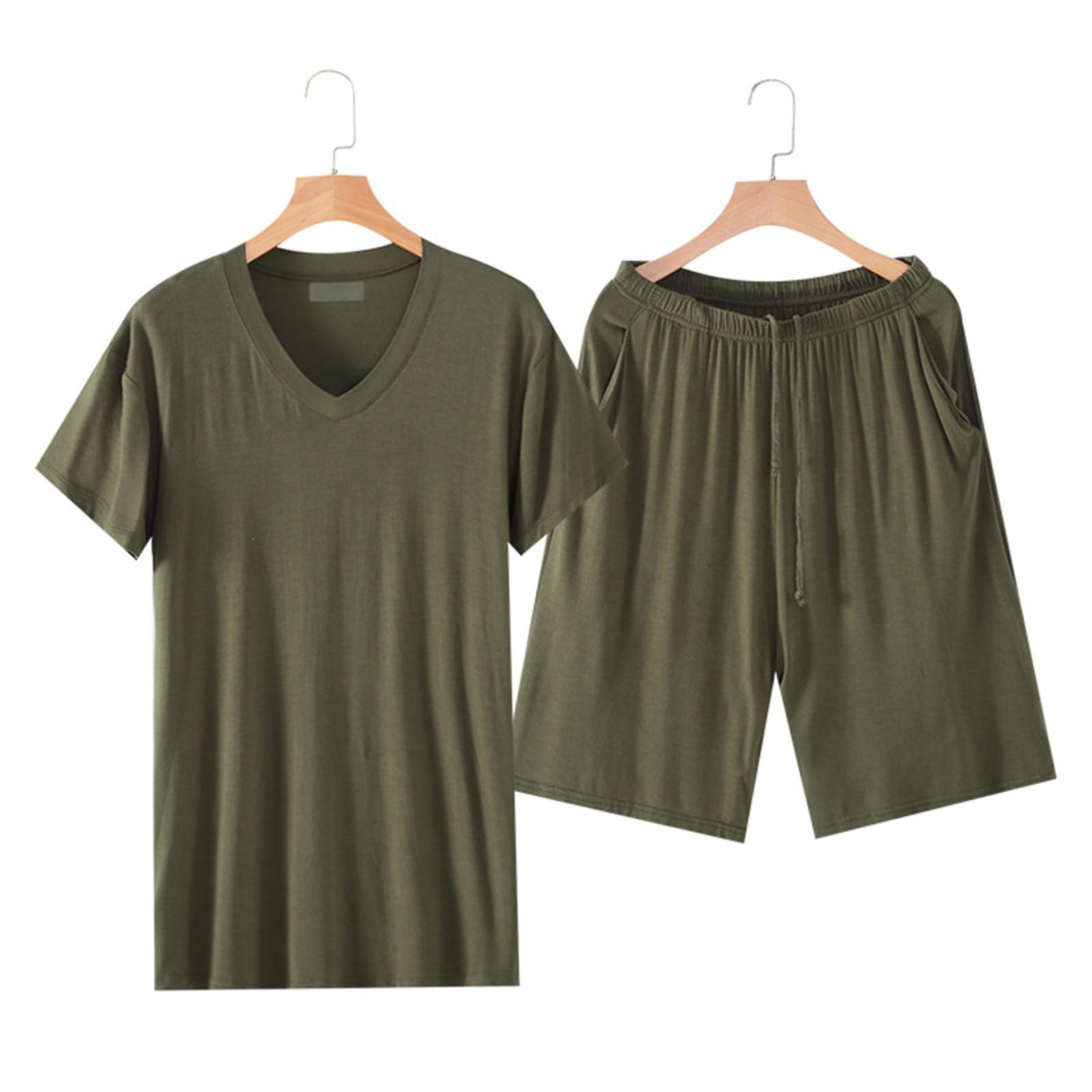 Pijama de felpa para hombre 54 Ice Thin Loose Ropa de abrigo para el hogar Traje de látex para hombre
