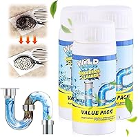 Vista 1 de Limpiador de desagües de fregadero, limpiador de fregaderos y desagües, limpiador multifuncional para fregaderos y desagües, limpiador de polvo