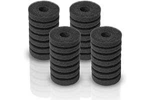 DaToo Aquarium Pre-Filter Sponge Filter Replacement Foam for Dirt Catcher