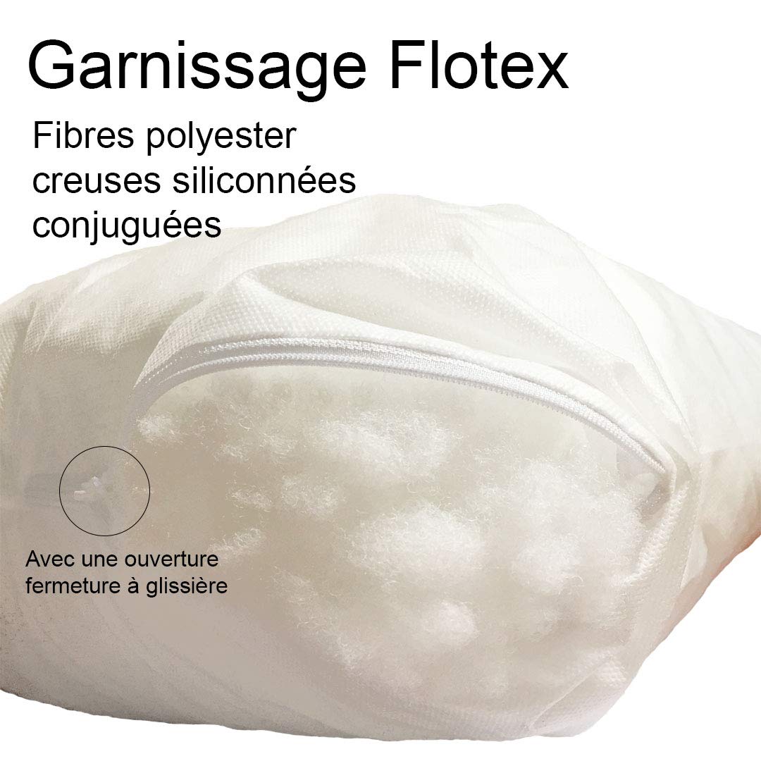 Sachet de fibre rembourrage polyester pour oreillers et coussins