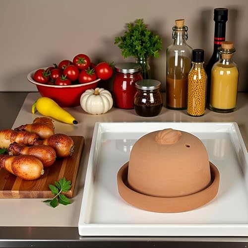 Miniatura 6 de Eurita by Reston Lloyd Terra Cotta - Tostador de ajos, natural