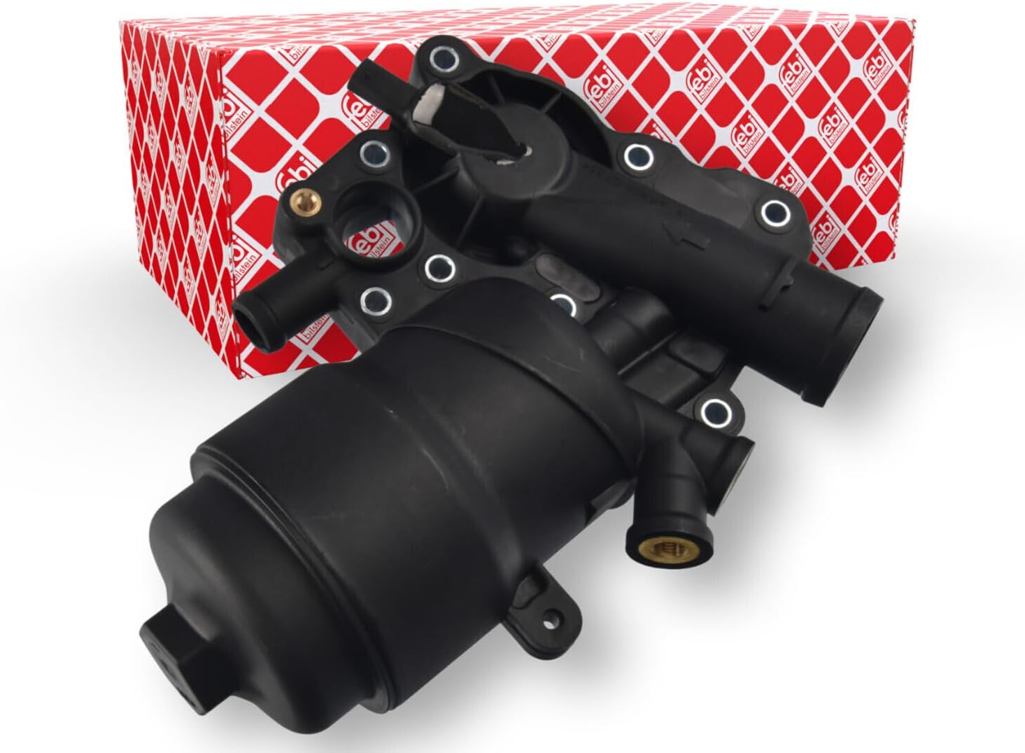 Febi Bilstein 183602 Oil Filter Housing with Oil Filter, Pack of 1