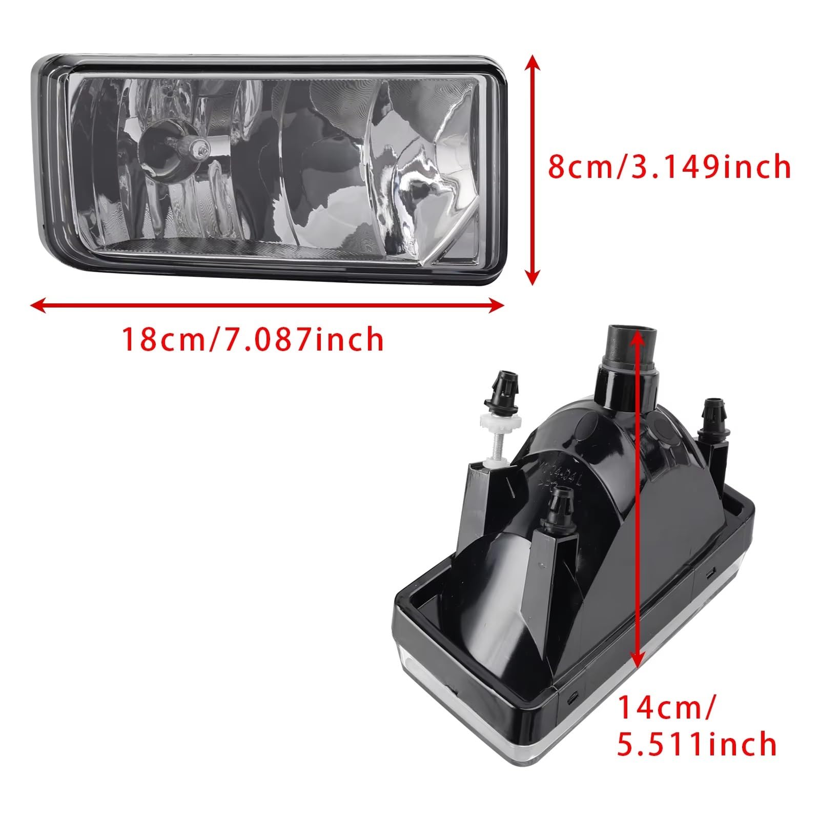 Compatibile Con Chevy Per Silverado 1500 2007-2015 Per Suburban 2015 Per Avalanche 2007-2013 Accessori Fari Fendinebbia Con Lampadine