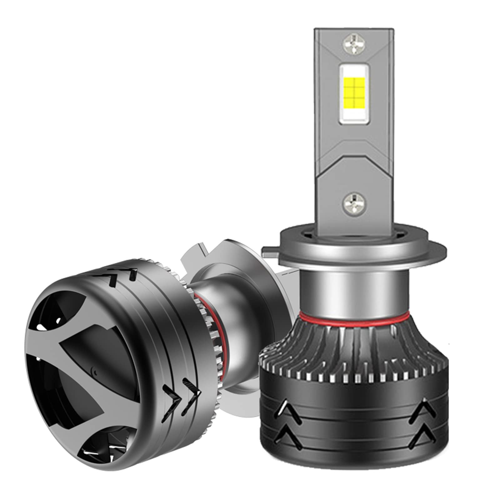 LED-Koplampen, 60W 16000 Lumen Superheldere LED-Koplampen Hoogwaardige LED-Conversiekit 6000K Koelwit IP68 Waterdicht, Set Van 2,9005