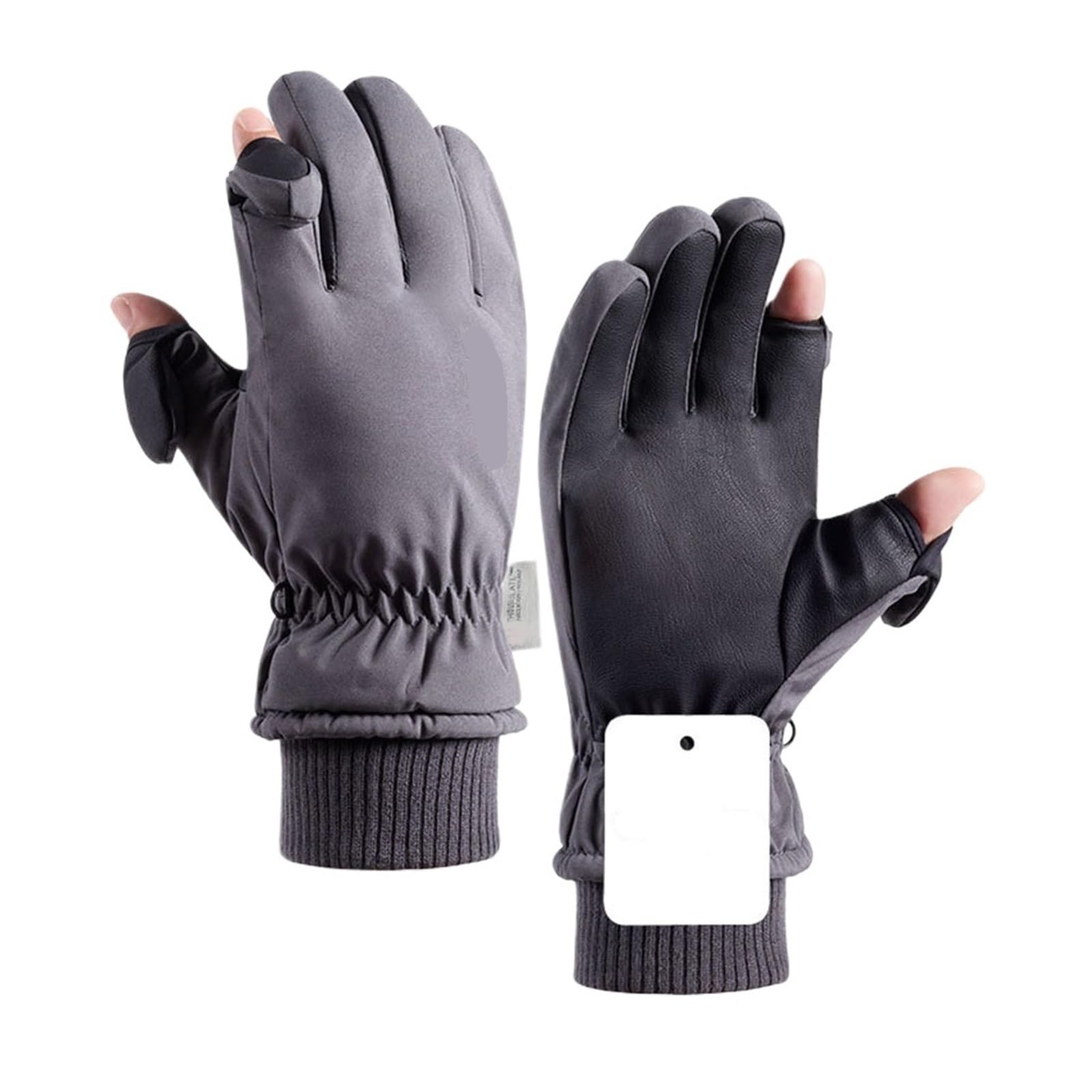 Winterhandschuhe, verdickter, kältebeständiger, wasserdichter Touchscreen