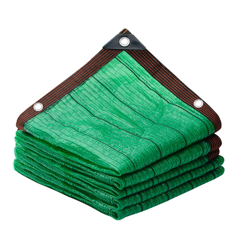 Filet d'ombrage vert 3x8m en maille plate pour camion et serre