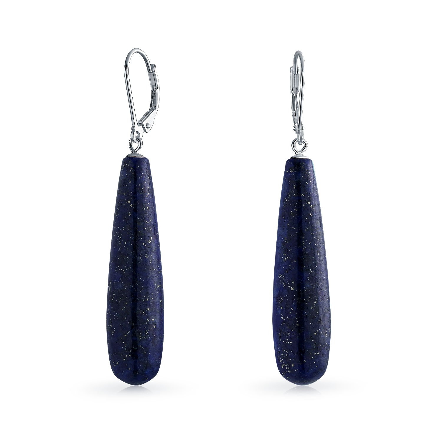 Boho Western Tribal Stijl Onyx Turquoise Lapis Lazuli Edelsteen Ronde Half Crescent Hoop Oorbellen Voor Vrouwen Kaviaar Bead Milgrain Geoxideerd .925 Sterling Zilver, Eén maat, Metaal Edelsteen, Onyx