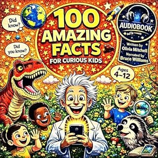 100 Amazing Facts for Curious Kids Ages 4-12 cover art