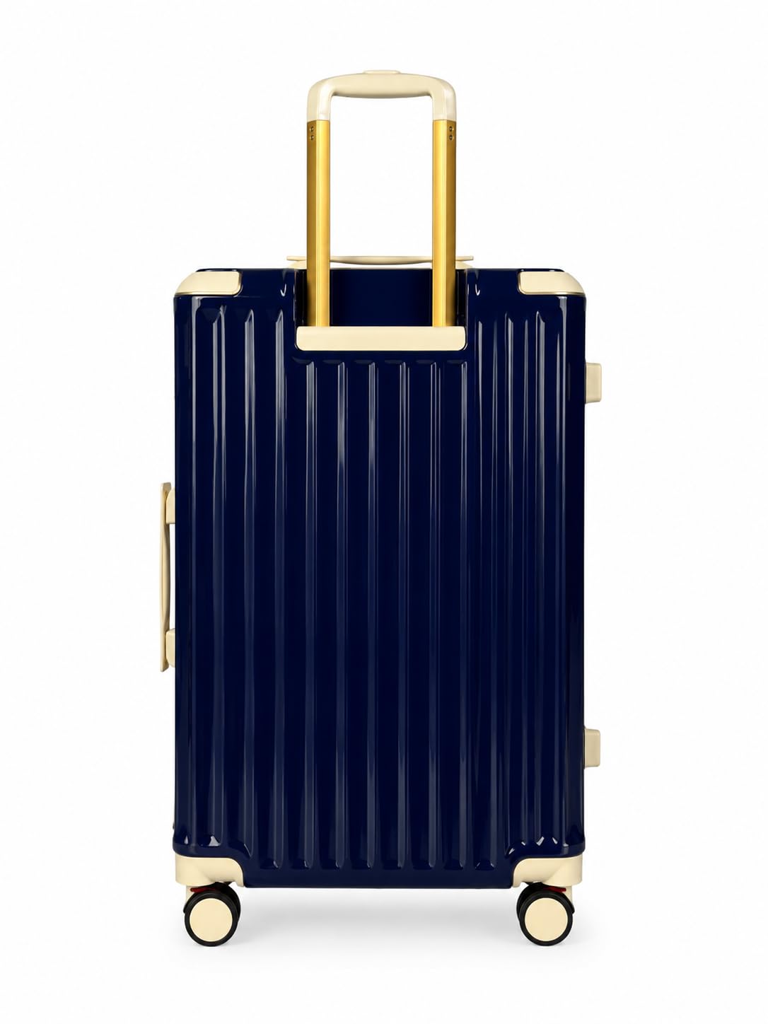 Valise Grande Soute XL 76 cm – Bagage Soute Léger & Résistant 97 L – Coque ABS & Polycarbonate – 4 Roues Doubles 360°, Serrure à Code Bleu Roi