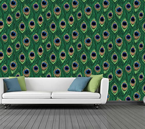 Image of CABANA HOMES PVC Self-Adhesive Wallpaper, 45 x 125 cm (6 sq. ft) Made in India