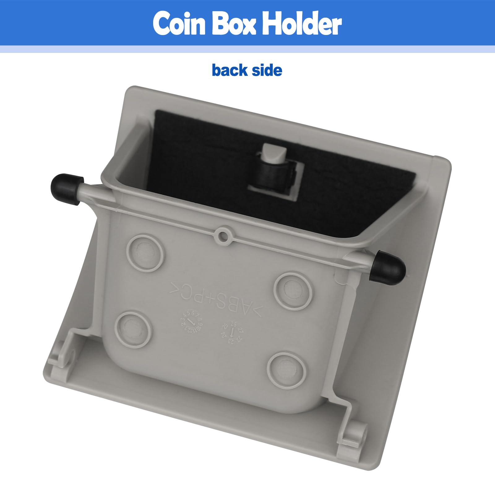 Amazon.com: Osompar Gray Coin Glove Box Holder Compatible with