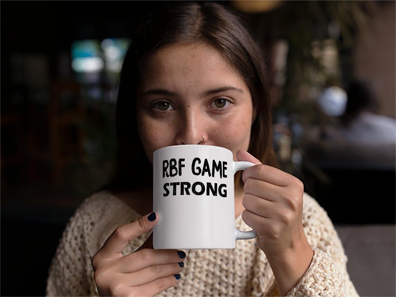 RBF Game Strong - Mad Over Mugs - Inspirational Unique Popular Office Tea Coffee Mug Gift 11OZ image 3