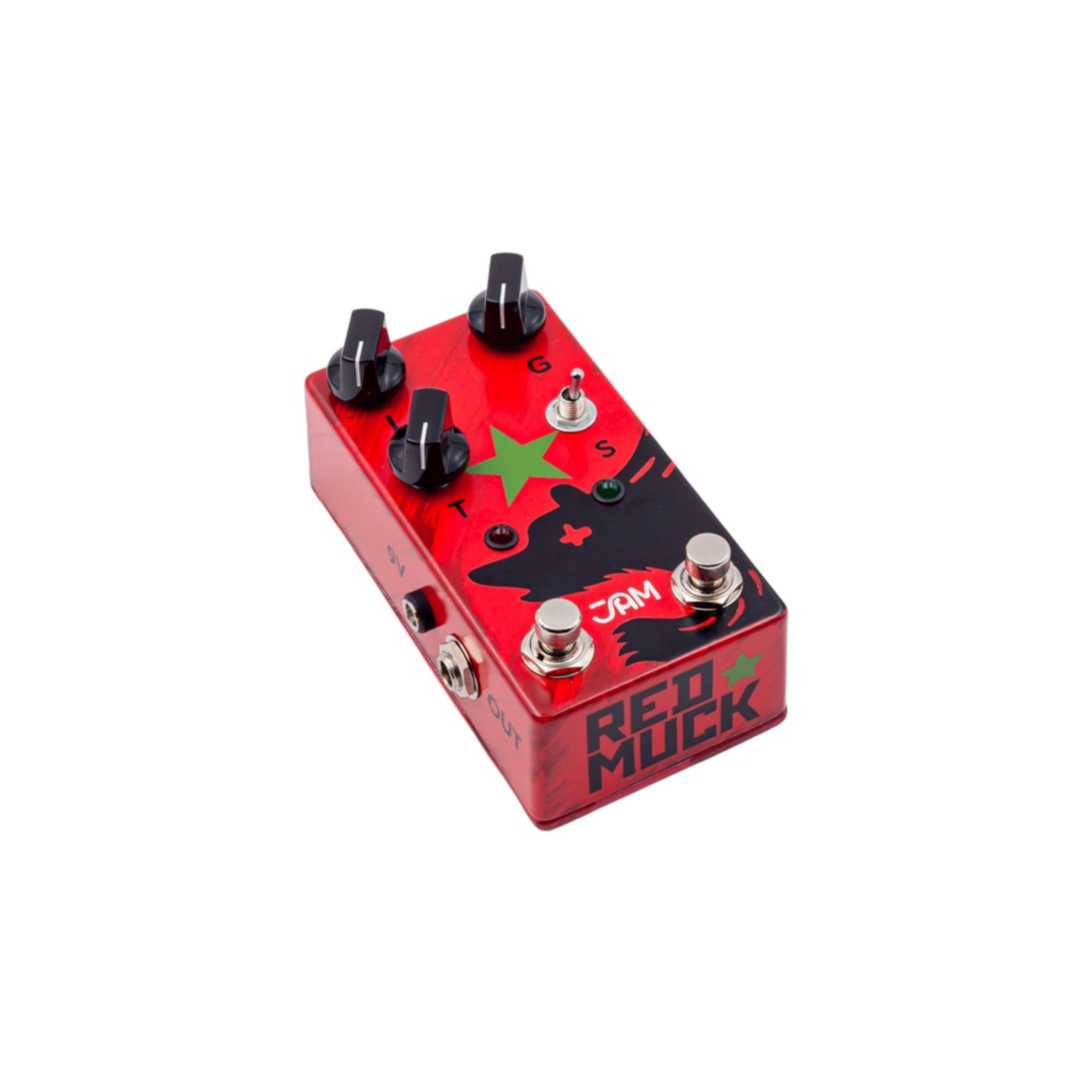 Amazon.com: Jam Pedals Red Muck MK2 Fuzz Pedal : Musical Instruments