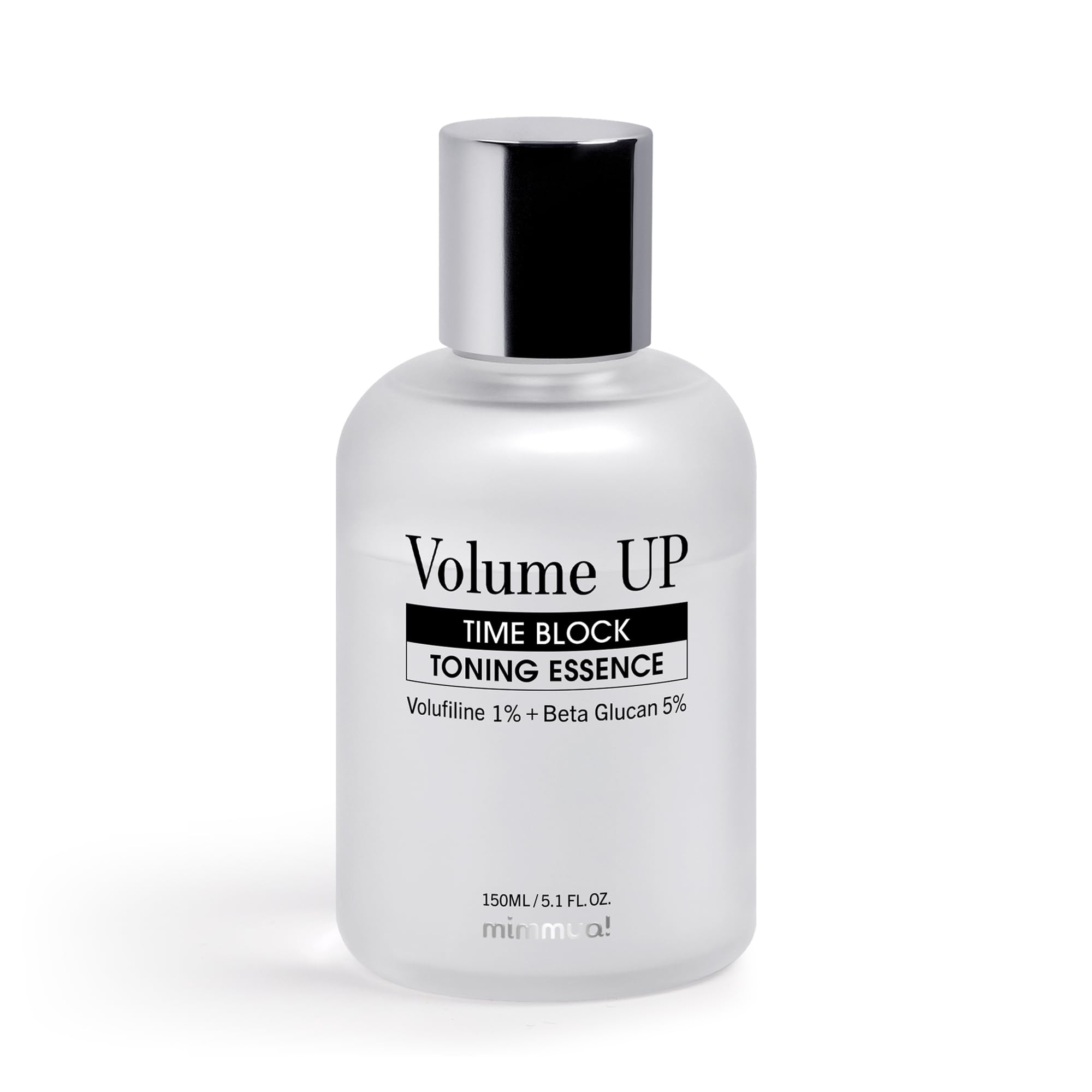 Volume Up Time Block Toning Essence | Anti-Aging, Anti-Wrinkle | 1% Volufiline, 5% Beta Glucan, Marine Algae Complex | Plumps Wrinkles by Stimulating