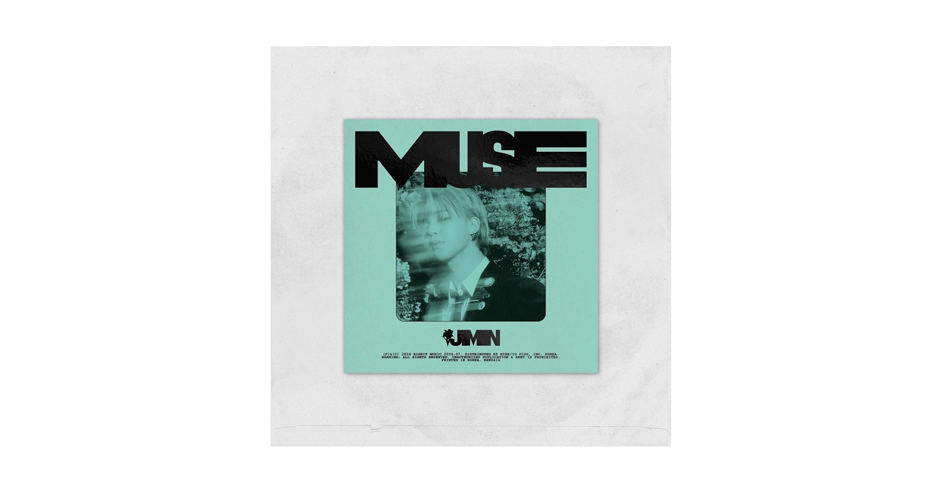 新品未開封BTS・Jimin・ver BTS Jimin Muse BLOOMING ver. Flower Paper Weight NEW item