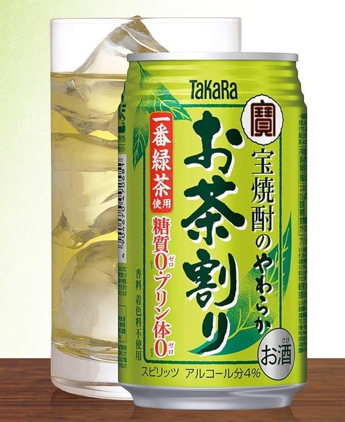 Amazon.co.jp: 宝 酒造 焼酎のやわらかお茶割り (480ml×24本) : 食品