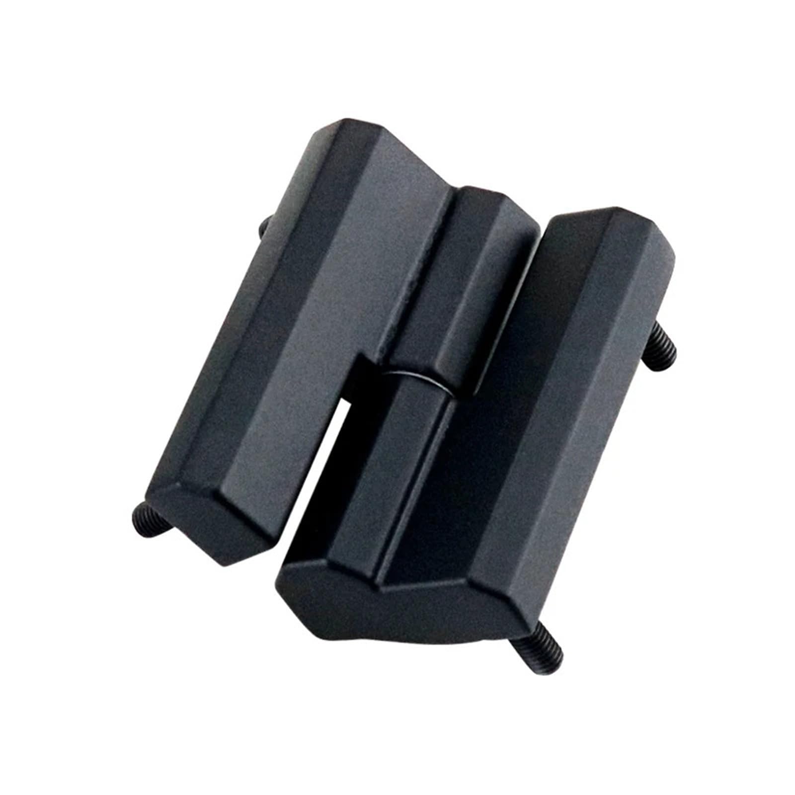 Rmwkrmogrf Black Right Zinc Alloy Black/Matte-Right/Left Detachable Hinge Machinery Equipment With Screw Embedded 1Pcs(Black Right)
