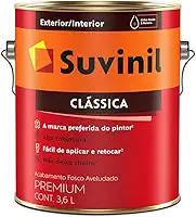 Tinta Suvinil para parede latex PVA classica 3,6L - Branco neve - 53362399