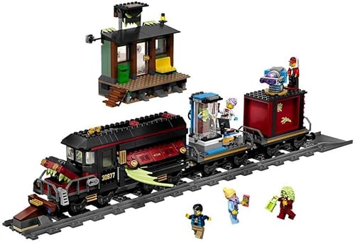Miniatura 3 de LEGO Hidden Side Ghost Train Express 70424 Kit de construcción, juguete de tren para niños y niñas de 8 años en adelante, interactivo aumentado