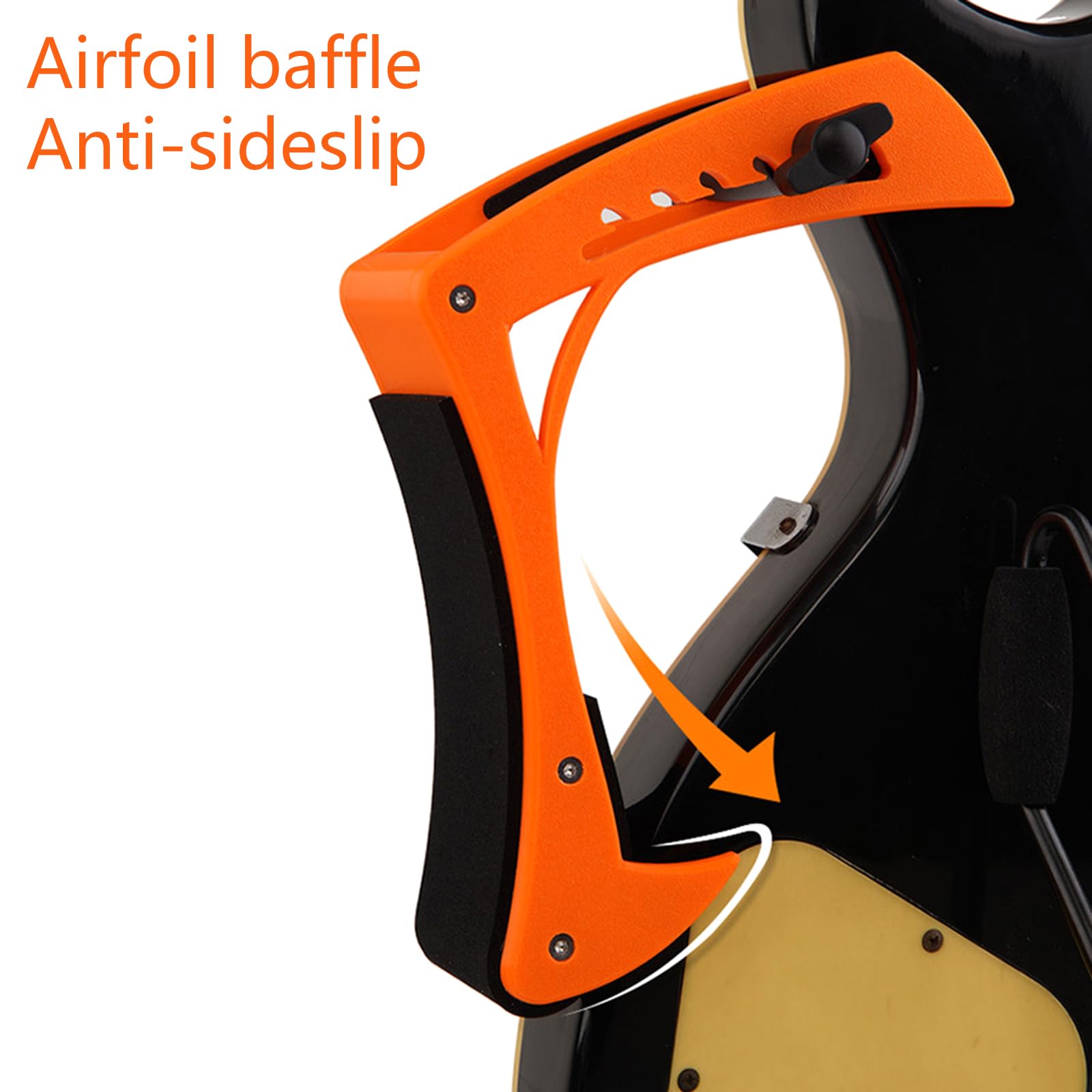 Supporto ergonomico per Chitarra elettrica, Supporto per Pedale per Chitarra Antiscivolo, poggia Gambe per Chitarra per Migliorare Il Comfort e la stabilità Durante Il Gioco.