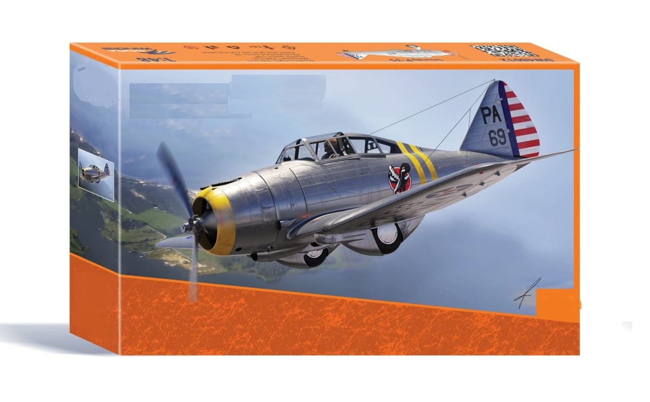48012-1/48 Scale Seversky P-35 Plastic Model kit Aircraft