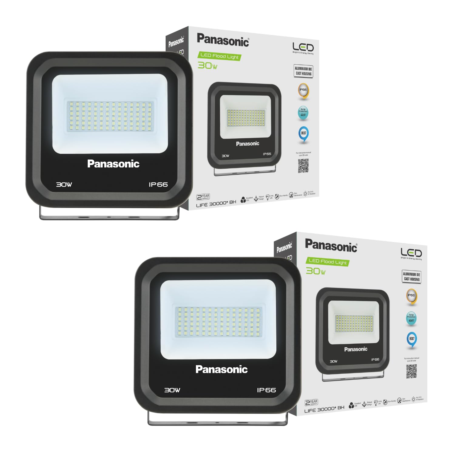 Panasonic 50W Waterproof Flood Light - Outdoor LED -9