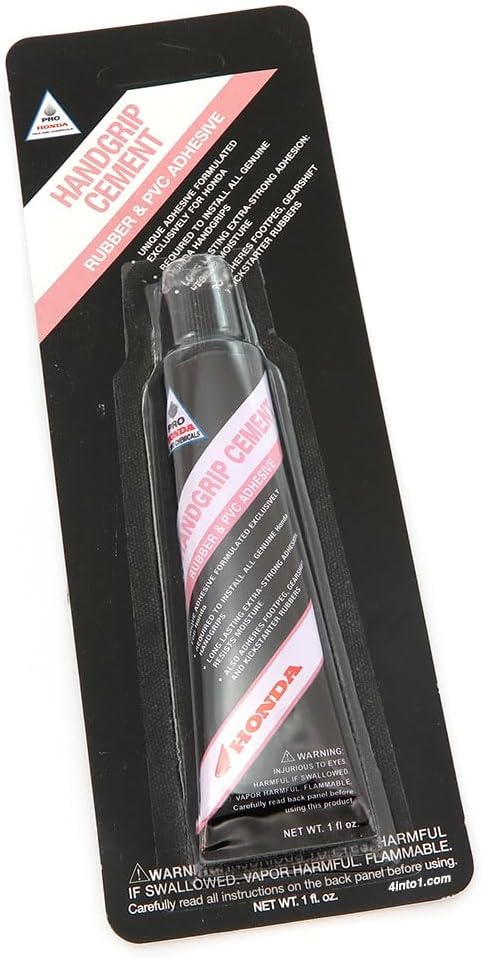 Genuine Honda Handgrip Cement - Rubber & PVC Adhesive - 08712-0001 - Compatible with Honda Motorcycles