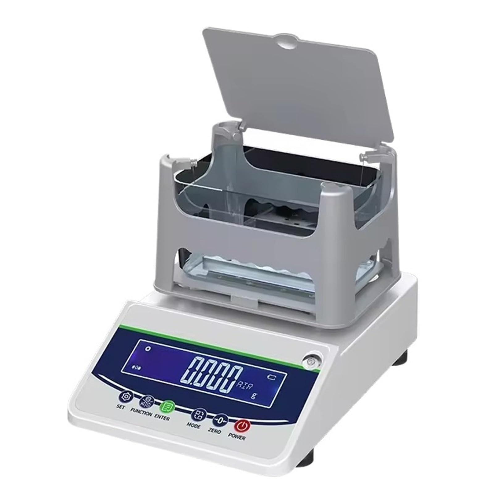 Densímetro plástico digital Balanza analítica Densímetro sólido-líquido | Calibración semiautomática del probador de metales preciosos de oro(600C-YT)
