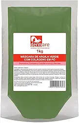 DERMARE Argila Verde Com Colageno Dermare 1 Kg