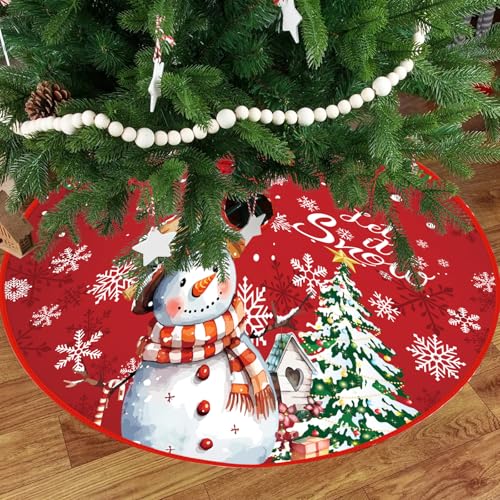 Kinwers Copribase Albero di Natale Tondo 120cm - Gonna Sottolbero,