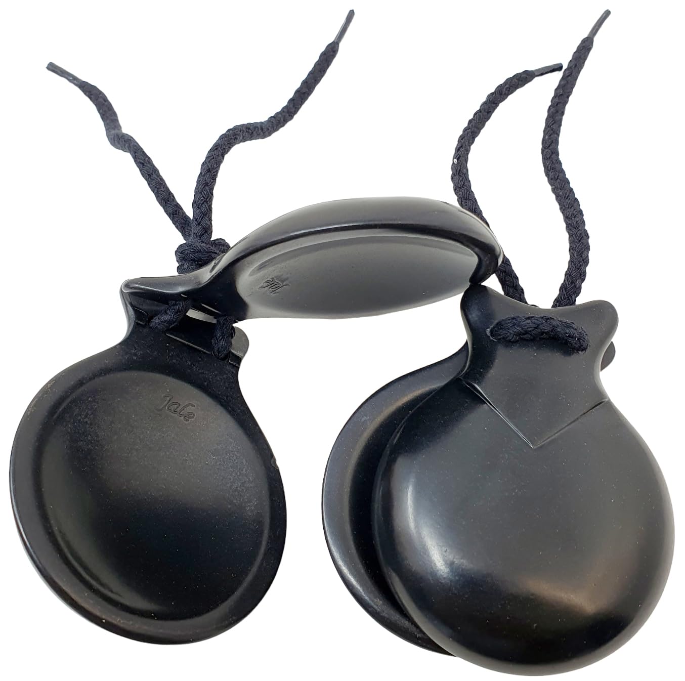 Castañuelas Mod JALE71-6 para Flamenco, Jotas y Danza en Fibra Especial Número 6 - Alta Resistencia y Ligereza - Hechas en España