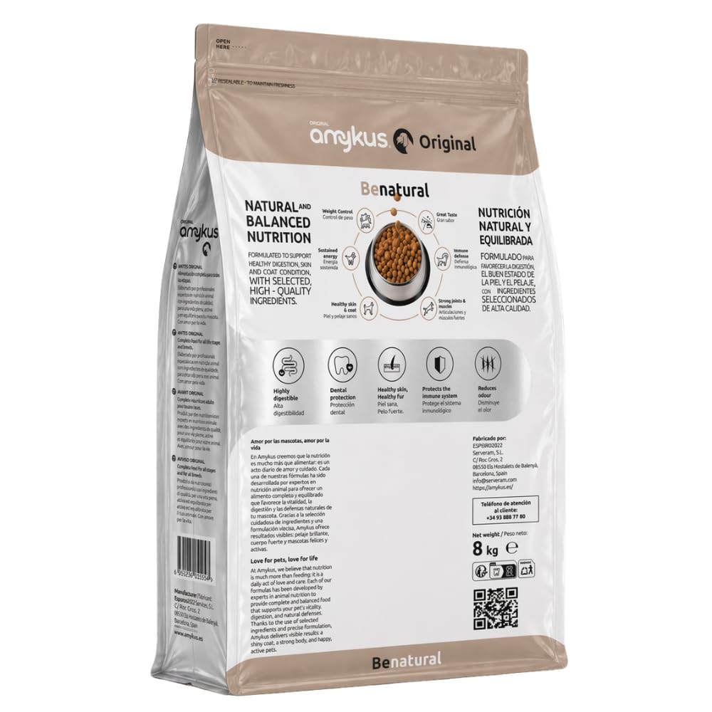 Grain Free Turkey 8 kg | Pienso para Perros Adultos | Sin Cereales | con Pavo | Alta Digestibilidad | Sensibilidad e Intolerancias Alimentarias