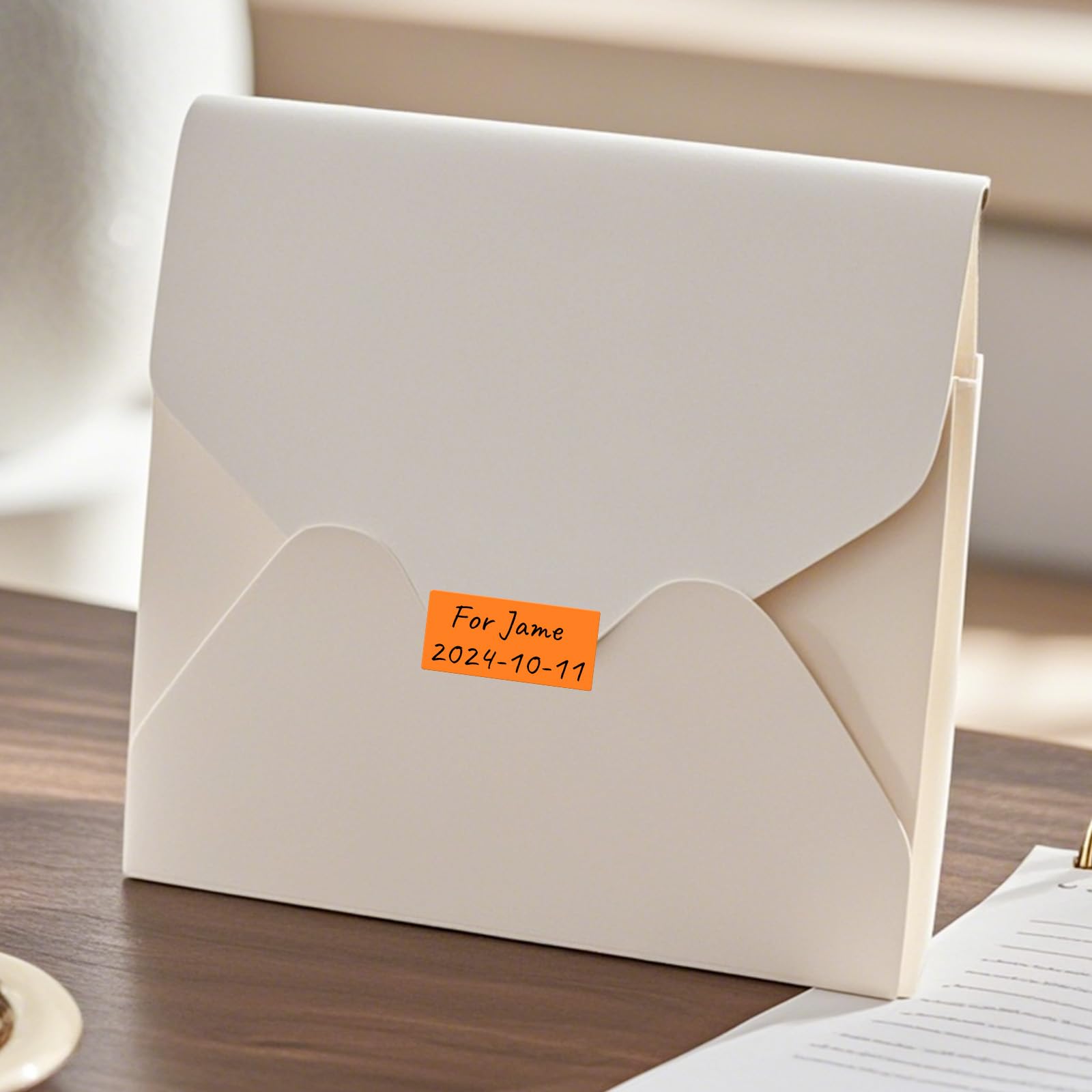 160 PCS Black Stickers 40 X 19 Mm Colour Coding Rectangular Labels Vinyl Waterproof Self-Adhesive Removable Name Tags For Office Home Business