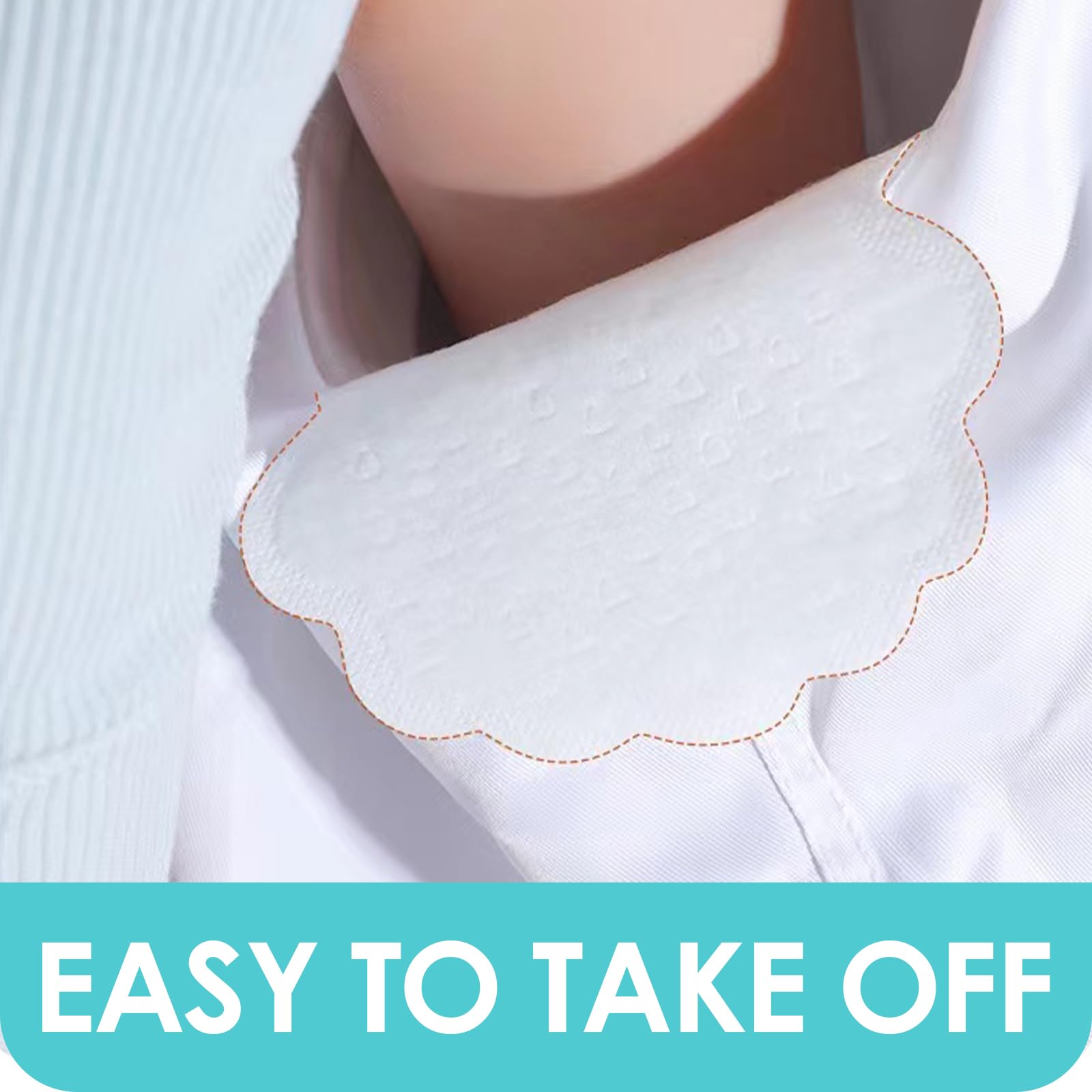 40 Piezas Almohadillas Sudor, Almohadillas de Sudoración para Axilas, Cómodo y Invisible Parches Antisudor Axilas, Protector Antitranspirante para Sudor y Olor para Hombres y Mujeres