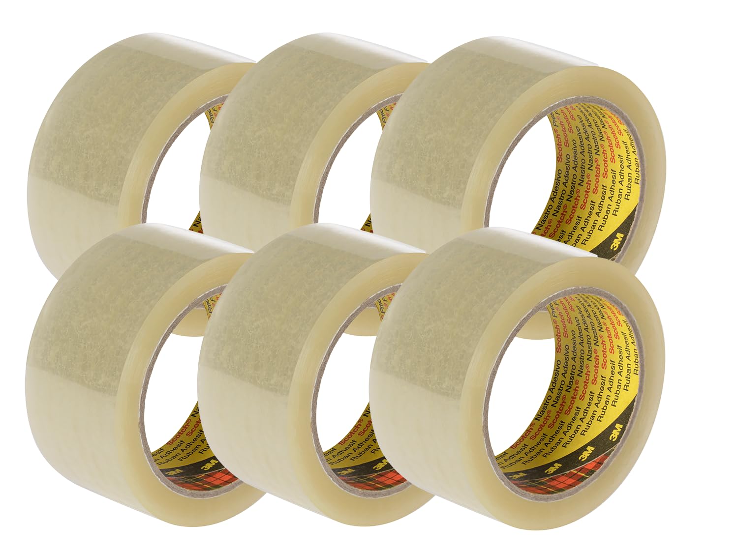 Scotch 28280 Classic Clear Packing Tape. Easy To Unwind Box Sealing Tape. Ide...