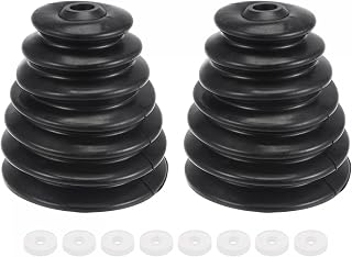 uxcell 2 Pcs Rubber Drill Dust Cover Collector, for Electric Hammer Impact Drill Ash Bowl, Device Tool Accessories, Black