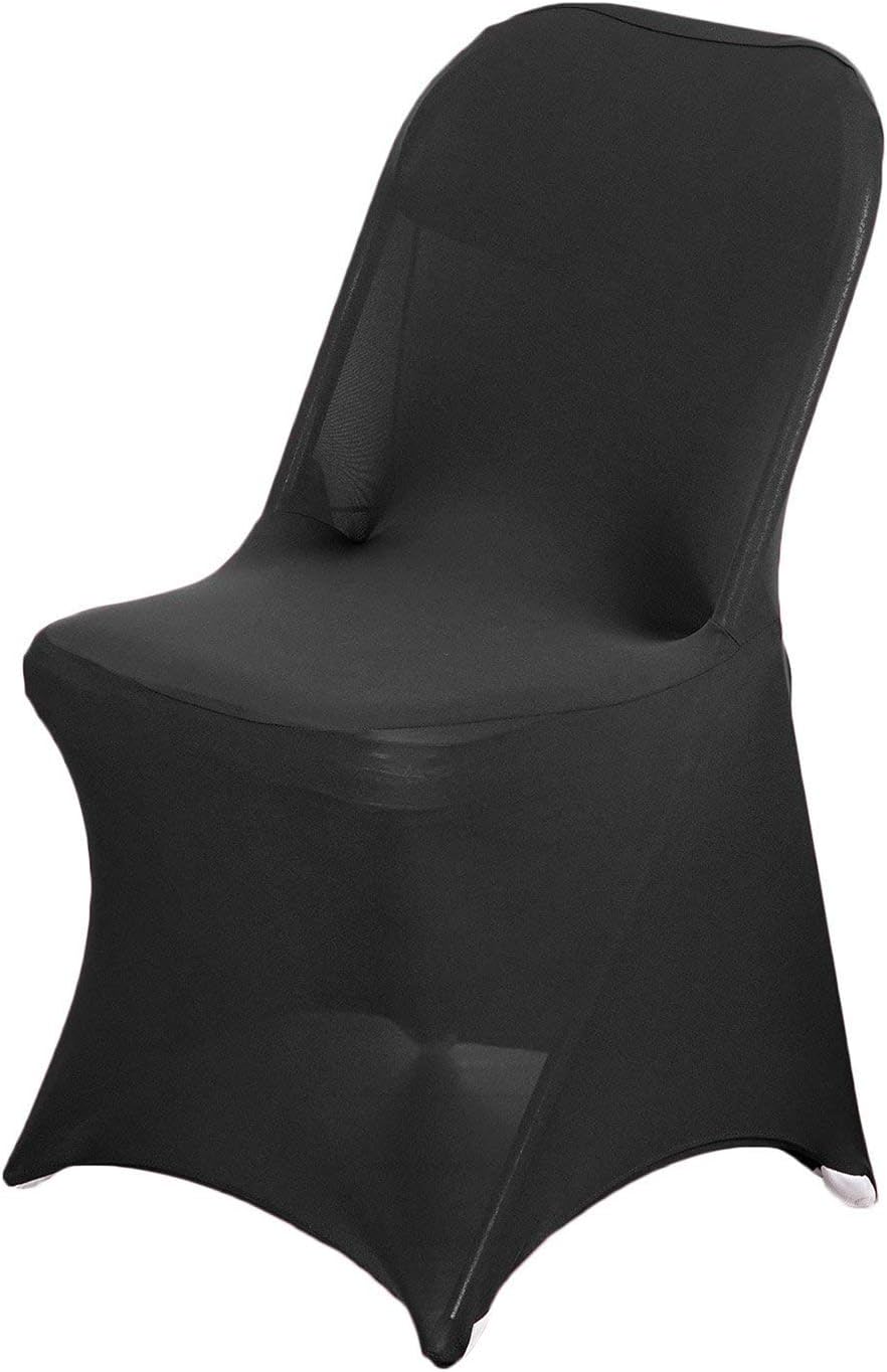 Buy Balsacircle 10 Pcs Black Spandex Stretchable Folding Chair Covers For Party Wedding Linens Decorations Dinning Ceremony Reception Supplies Online In Indonesia B0181xopey Buy Balsacircle 10 Pcs Black Spandex Stretchable Folding Chair Covers For Party Wedding Linens Decorations Dinning Ceremony Reception Supplies Online In Indonesia B0181xopey
