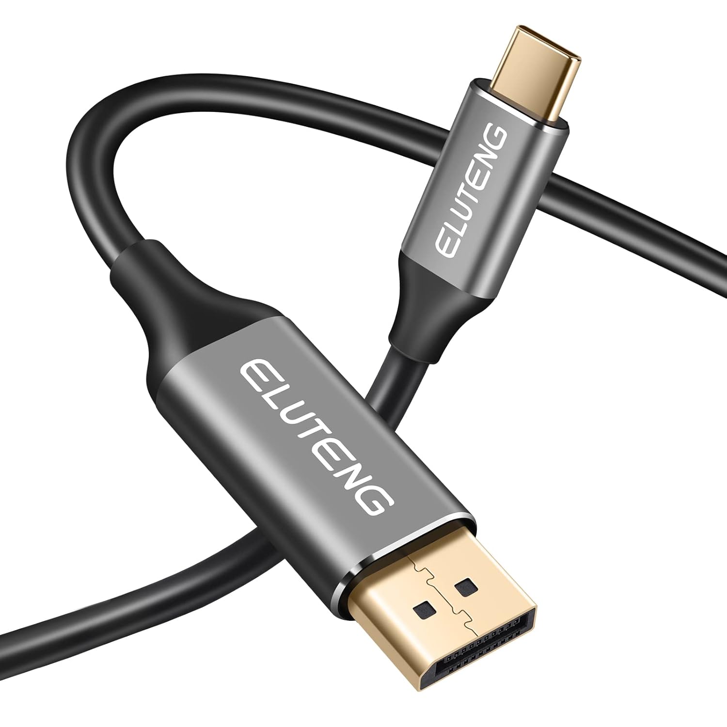 ELUTENG USB C DisplayPort Cable 4K60Hz Thunderbolt 3 to DisplayPort