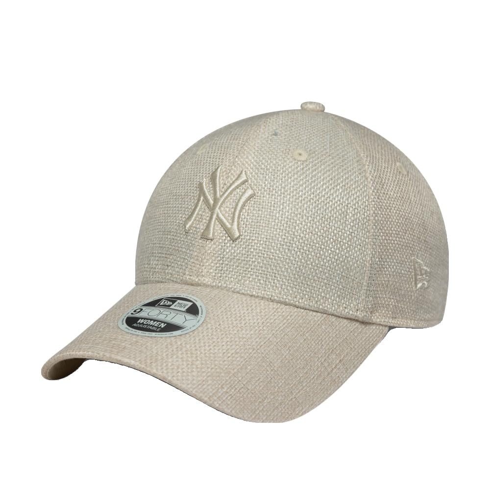 New Era 9Forty Womens Cap - Woven New York Yankees Beige