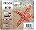 Epson Multipack 603XL Etoile de Mer, Cartouches d'encre d'origine XL Haute capacité, 4 couleurs : Noir, Cyan, Magenta, Jaune, XP-2100 XP-2150 XP-3100 XP-3150 XP-4100 WF-2810DWF WF-2820 WF-2830DWF