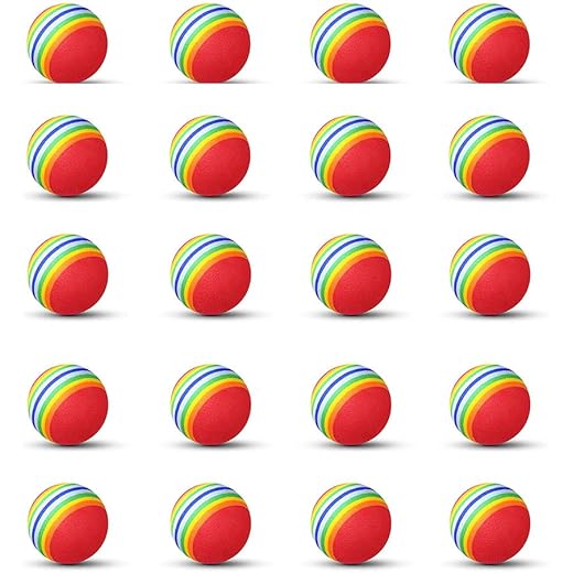 Golfoy Basics Soft Sponge Golf Balls Red Pack of 24