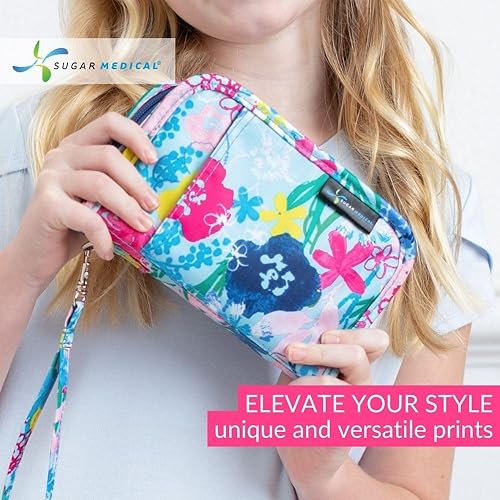 Vista 49 de Sugar Medical Estuche de suministro para diabetes Bolsa de viaje para suministros médicos Organizador de medidor de glucosa Productos