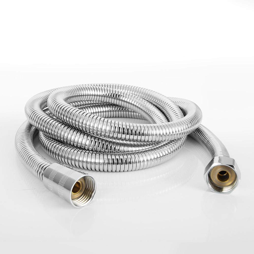 Manguera de ducha de acero inoxidable de 2m de repuesto flexible para baño