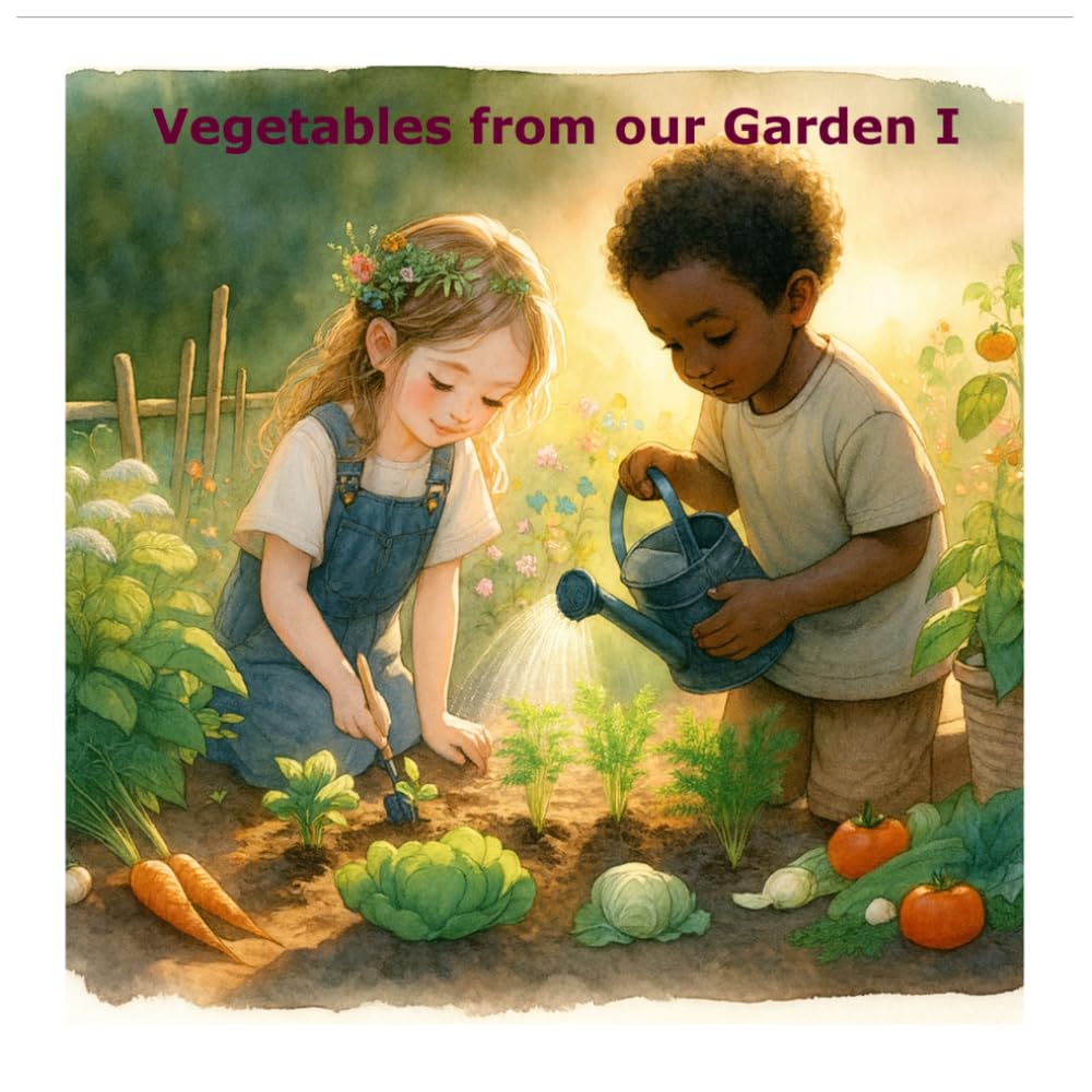Vegetables from our Garden - I: Vegetables which grow above the Earth (Reading Laughing Learning)