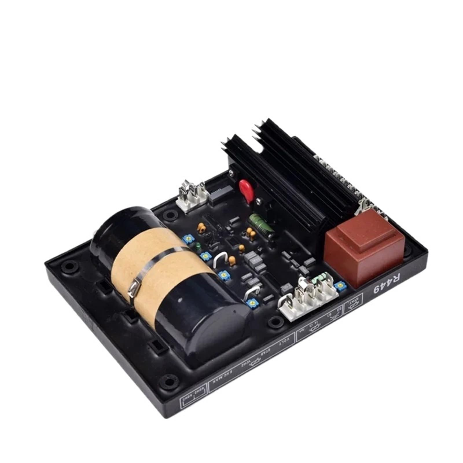 CBRBLCIUL 1pcs Avr R449 Automatic Voltage Regulator Stabilizers Protector Switch Brushless Alternator Electric Generator Parts