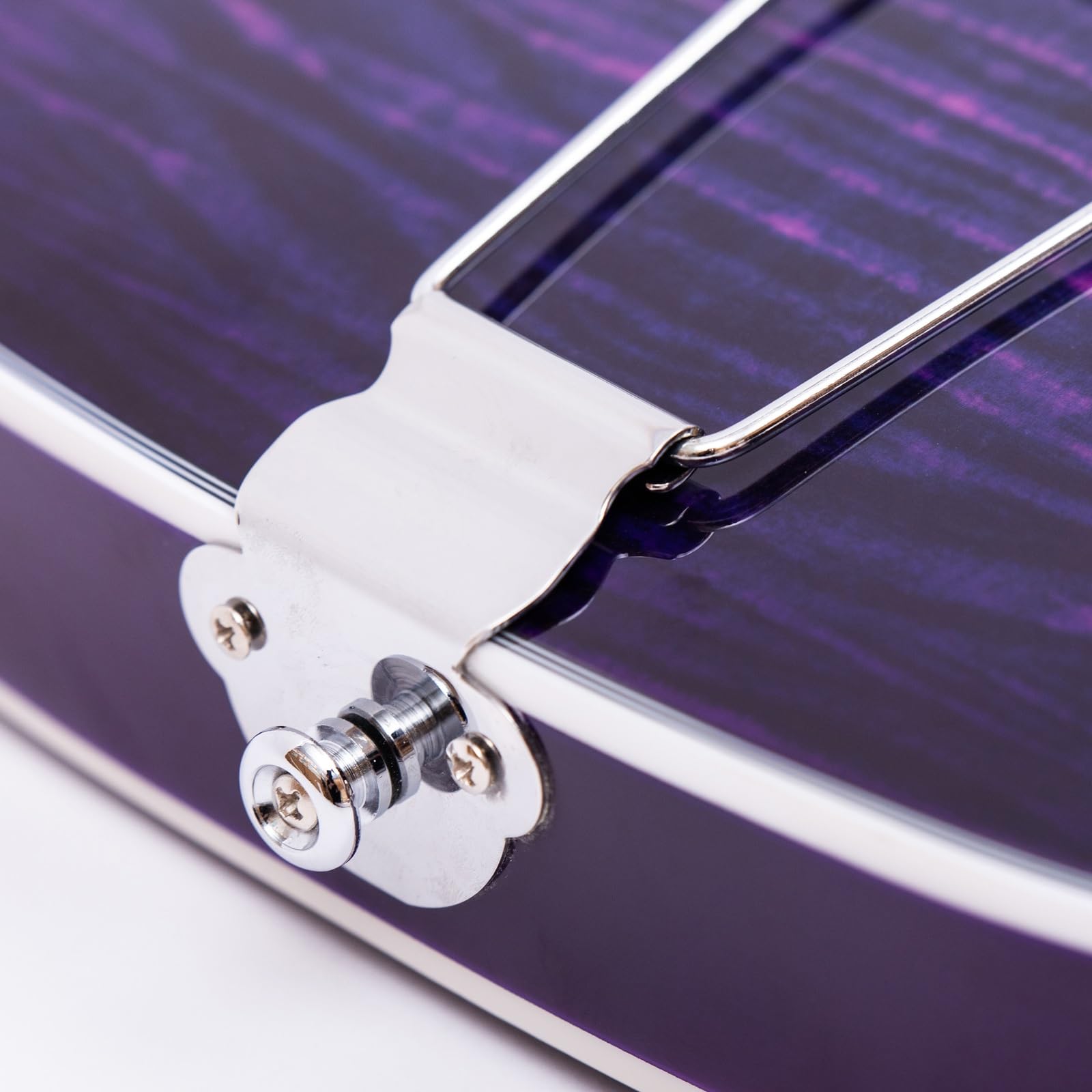 Guitarra Eléctrica Guitarra Eléctrica Para Zurdos De Jazz 6 Cuerdas Puente Cola Cuerpo Semihueco Actuación Profesional(Type 2)